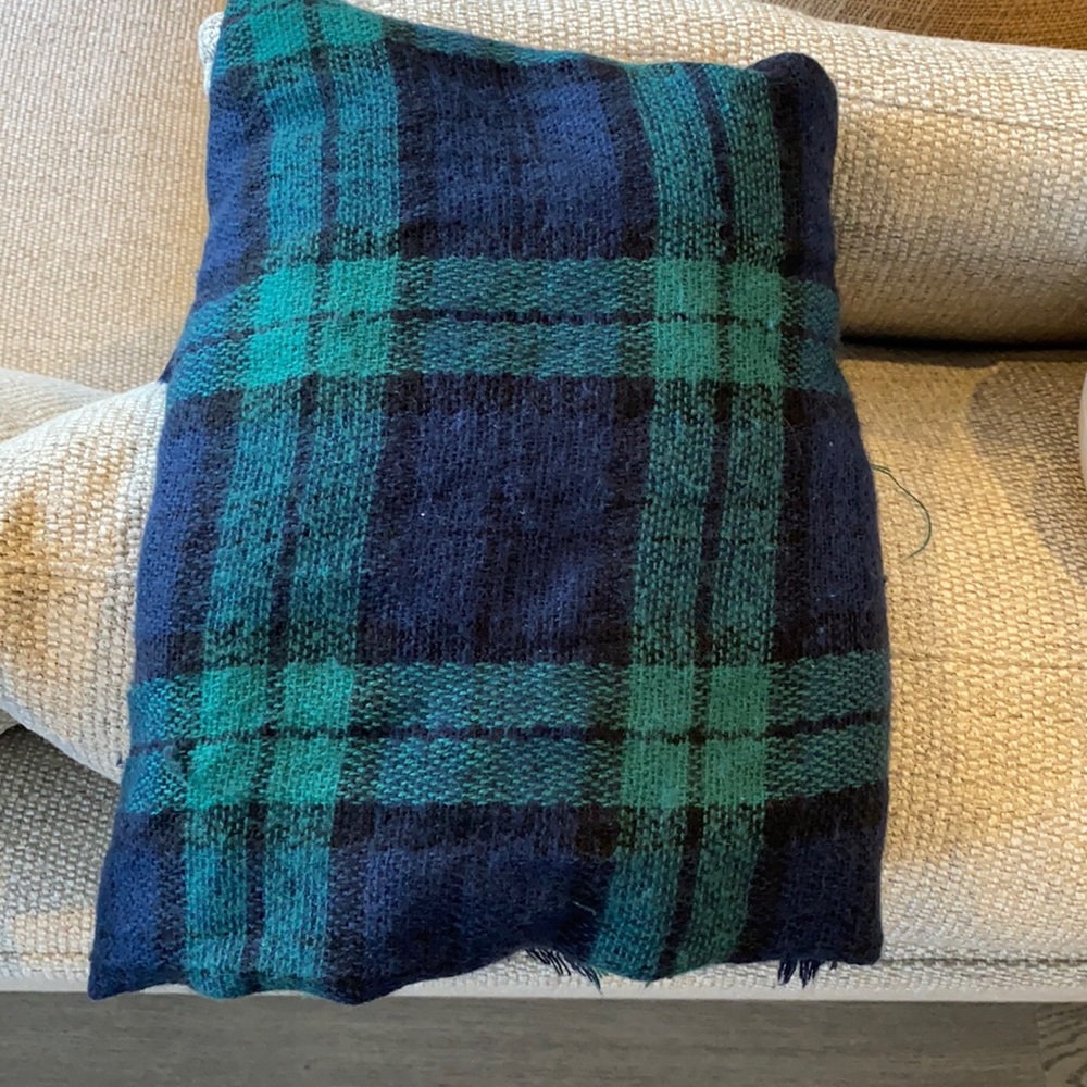 Plaid scarf